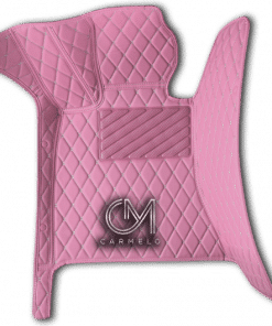 Pink Luxury Custom Car Floor Mats - Carmelo Car Mats