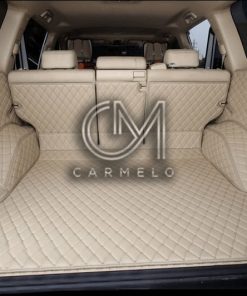 Black and White Luxury Custom Car Floor Mats - Carmelo Car Mats